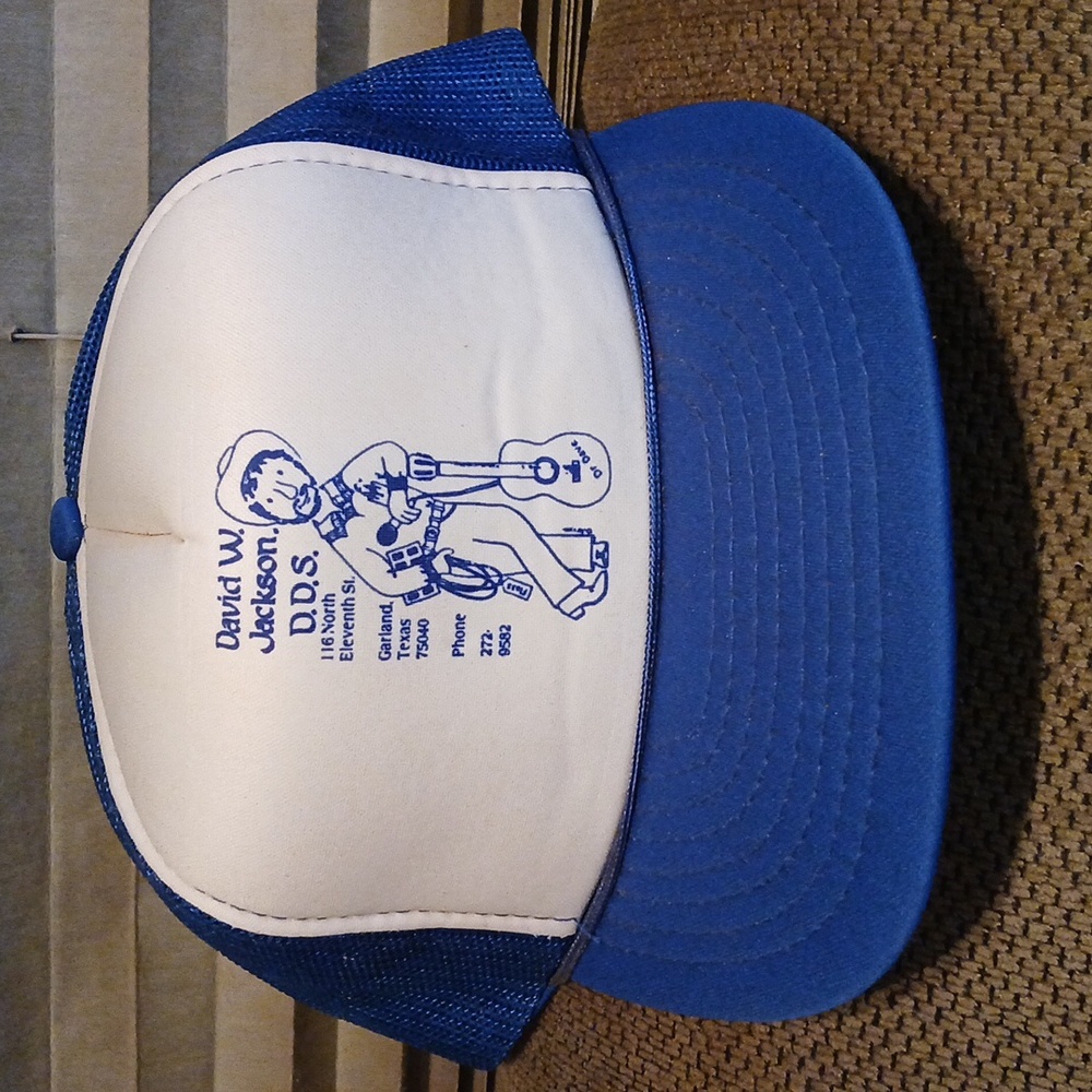 Vintage OTTO Trucker Hat Mesh Snap Back Cowboy Texas Mint Condition Rare NOS